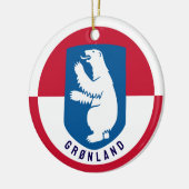 Grønland Keramik Ornament (Links)