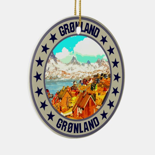 Grönland Keramik Ornament (Rechts)