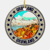 Grönland Keramik Ornament (Hinten)