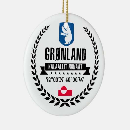 Grönland Keramik Ornament (Rechts)