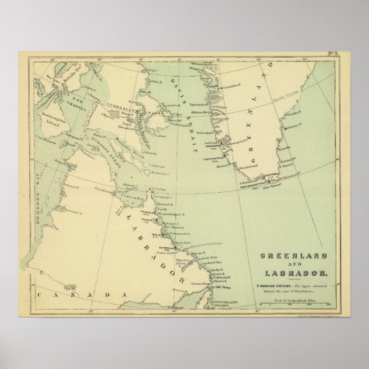 Grönland, Labrador Poster (Vorne)