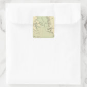 Grönland, Labrador Quadratischer Aufkleber (Tasche)