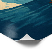 GRÖNLAND — Land des Eises und der Wunder Poster (Ecke)