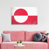 Grönland Leinwanddruck (Insitu (Wohnzimmer))