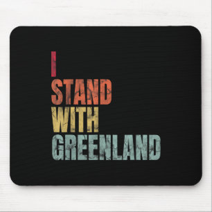Grönland liebt mich mit Grönland Mousepad