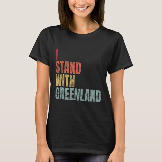 Grönland liebt mich mit Grönland T-Shirt (Vorderseite)