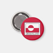 Grönland Magnet (Vorderseite/Rückseite)