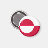 Grönland Magnet (Vorderseite/Rückseite)