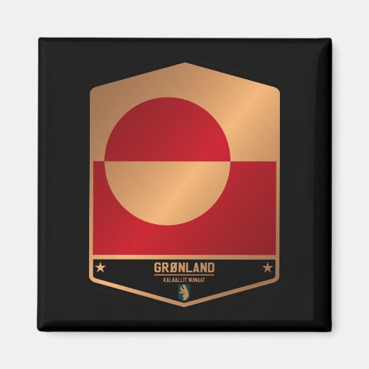 Grönland Magnet (Vorne)