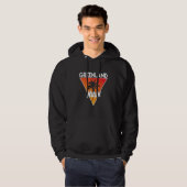 Grönland mit sonnigen Farben Hoodie (Vorne ganz)