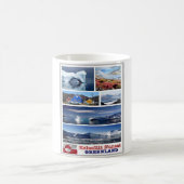 Grönland - Mosaik - Kaffeetasse (Mittel)