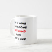Grönland-Mutter, großartig Kaffeetasse (Vorderseite Links)