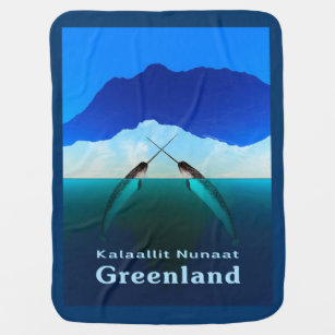 Grönland - Narwhal Babydecke