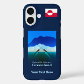 Grönland - Narwhal Case-Mate iPhone Hülle (Rückseite)
