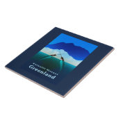 Grönland - Narwhal Fliese (Seite)