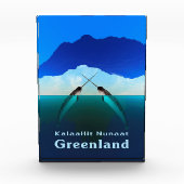 Grönland - Narwhal Fotoblock (Vorderseite)