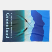 Grönland - Narwhal Handtuch (Horizontal)