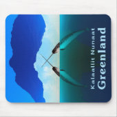 Grönland - Narwhal Mousepad (Vorne)