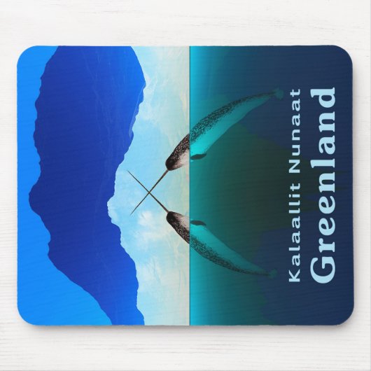 Grönland - Narwhal Mousepad (Vorne)