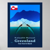 Grönland - Narwhal Poster (Vorne)