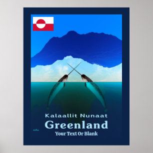 Grönland - Narwhal Poster