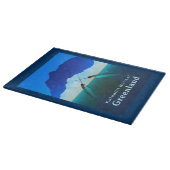 Grönland - Narwhal Schneidebrett (Ecke)