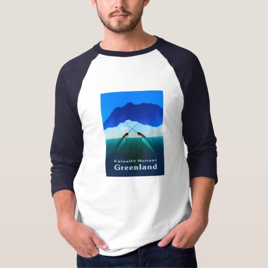 Grönland - Narwhal T-Shirt (Vorderseite)