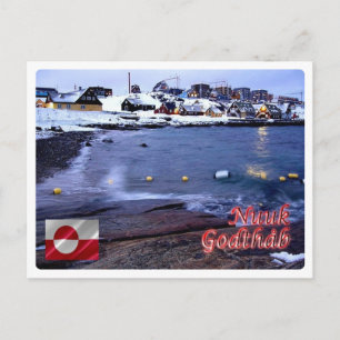 Grönland - Nuuk Bay - Postkarte