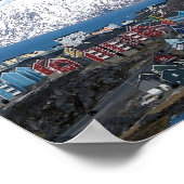 Grönland - Nuuk Stadt - Poster (Ecke)