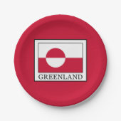 Grönland Pappteller (Vorderseite)
