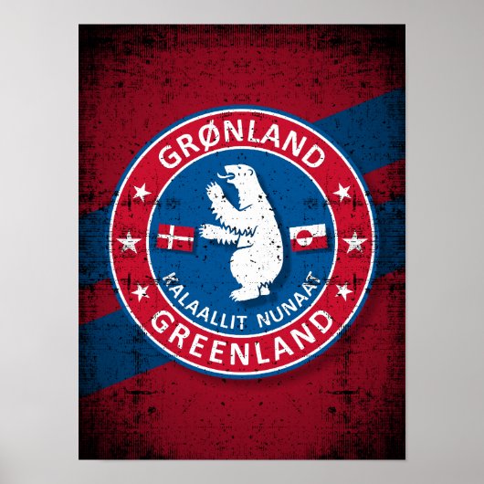 Grönland Poster (Vorne)