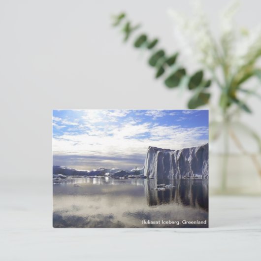 Grönland Postkarte (Stehend Vorderseite)