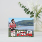 Grönland Postkarte (Stehend Vorderseite)