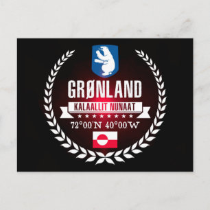 Grönland Postkarte
