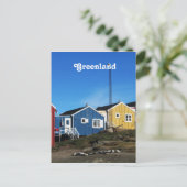 Grönland Postkarte (Stehend Vorderseite)
