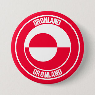 Grönland-RundEmblem Button