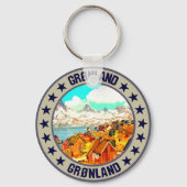 Grönland Schlüsselanhänger (Rückseite)