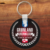 Grönland Schlüsselanhänger (Vorderseite)