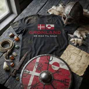 Grönland steht nicht zum Verkauf Grönland Dänemark T-Shirt