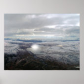 Grönland Sunburst Poster (Vorne)