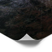 Grönland Sunburst Poster (Ecke)