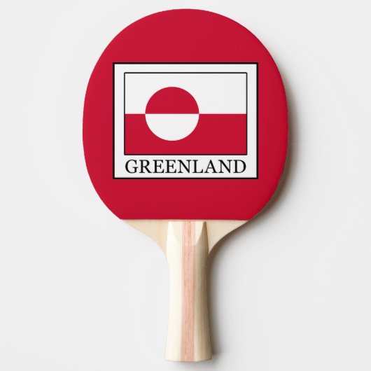 Grönland Tischtennis Schläger (Vorderseite)