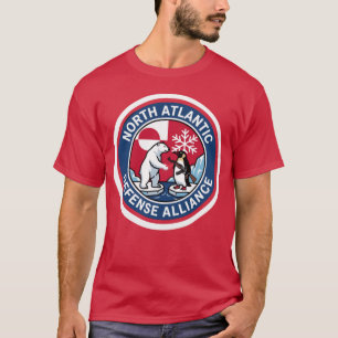 Grönland-Verteidigungsfront Nordatlantische Vertei T-Shirt