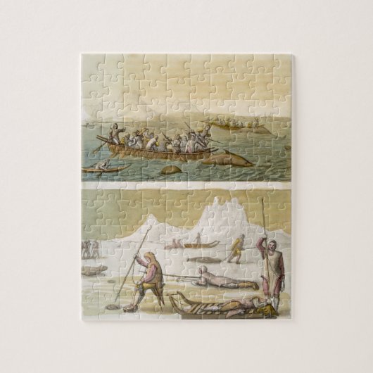 Grönland: Walfischen und Siegeljagd, von 'L Puzzle (Vertikal)