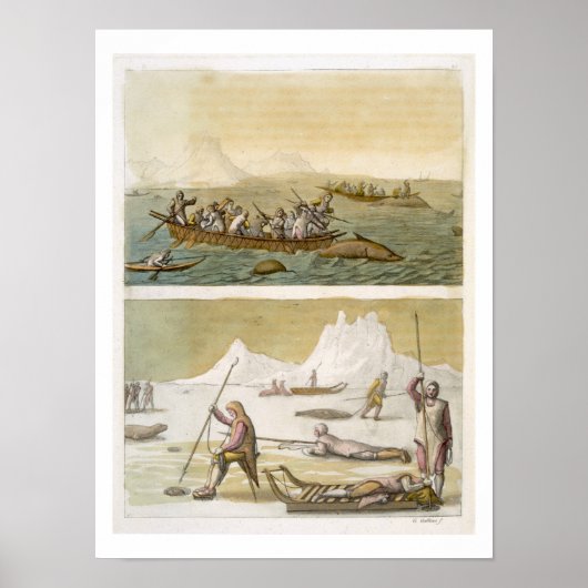 Grönland: Walfischerei und Siegel-Jagd, ab 'L Poster (Vorne)
