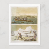 Grönland: Walfischerei und Siegel-Jagd, ab 'L Postkarte (Vorderseite)