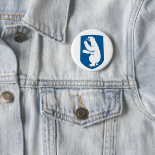 Grönland Wappen Arme Landes Symbol Emblem Flagge D Button