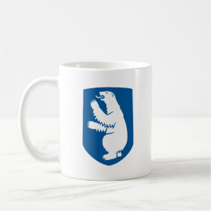 Grönland Wappen Arme Landes Symbol Emblem Flagge D Kaffeetasse