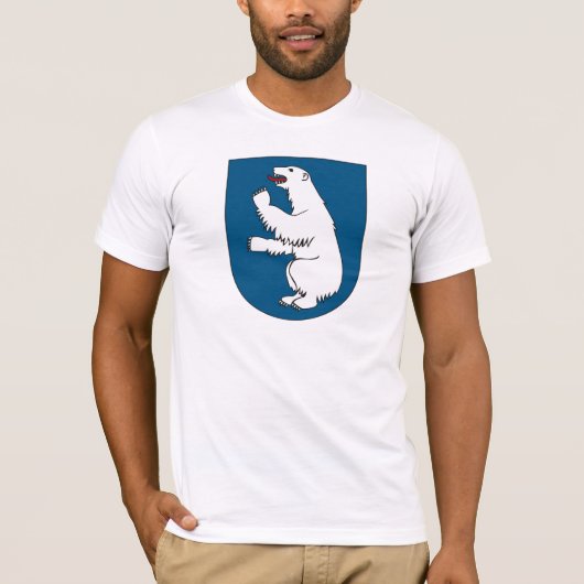 Grönland-Wappen T - Shirt (Vorderseite)
