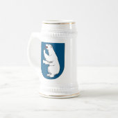 Grönland-Wappen Tasse (Vorderseite Links)